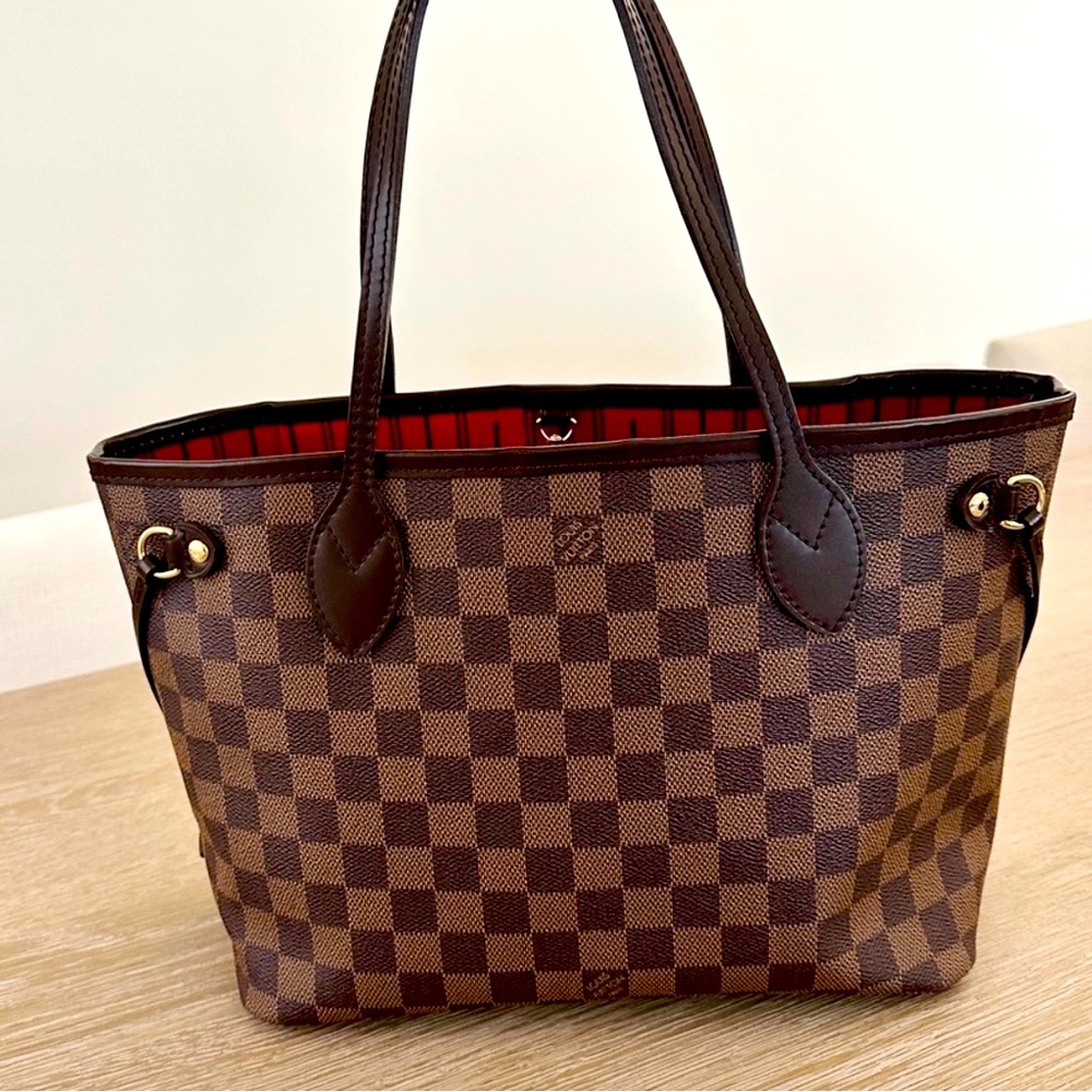 Louis Vuitton Damier Ebene Neverfull PM EUC including authentication certificate
